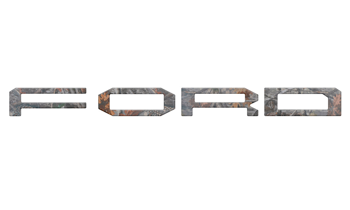 Grille Letter Overlays Fits 2015-2020 Ford F-150 Raptor
