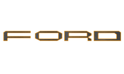 Grille Letter Overlays Fits 2015-2020 Ford F-150 Raptor