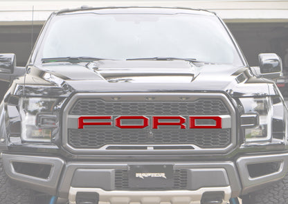 Grille Letter Overlays Fits 2015-2020 Ford F-150 Raptor