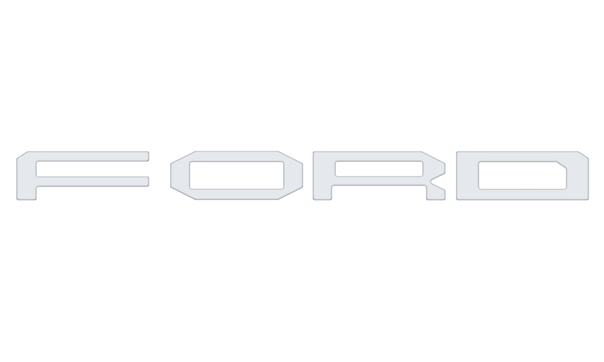 Grille Letter Overlays Fits 2015-2020 Ford F-150 Raptor
