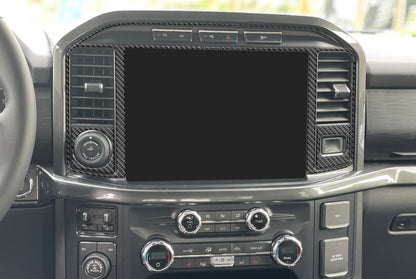 Navigation Screen Accent Trim Fits 2021-2027 Ford F-150