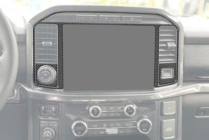 Navigation Screen Accent Trim Fits 2021-2027 Ford F-150