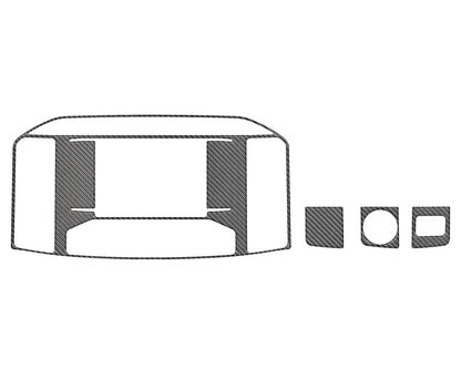 Navigation Screen Accent Trim Fits 2021-2027 Ford F-150