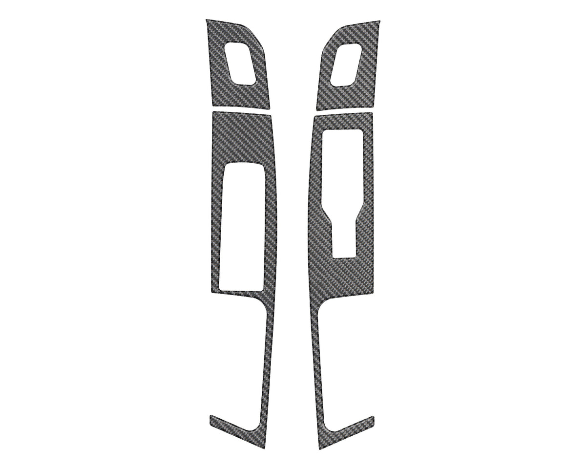 Door Switch Accent Overlays Fits 2021-2027 Ford F-150 & 2023-2027 Super Duty