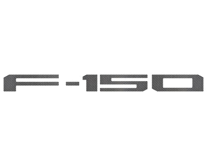 Rear Tailgate Letter Inserts Fits 2018-2020 Ford F-150