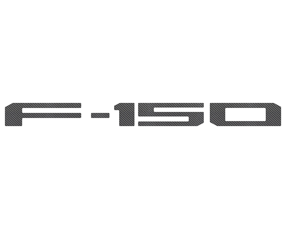 Rear Tailgate Letter Inserts Fits 2018-2020 Ford F-150