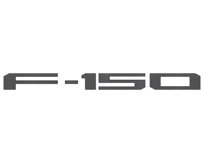 Rear Tailgate Letter Inserts Fits 2018-2020 Ford F-150