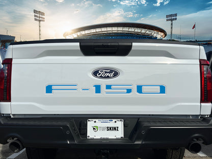 Football Themed Tailgate Letter Inserts Fits 2021-2027 Ford F-150