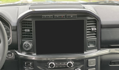 Center Dash Accent Trim Fits 2021-2027 Ford F-150