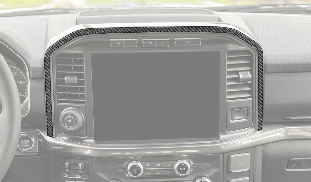 Center Dash Accent Trim Fits 2021-2027 Ford F-150