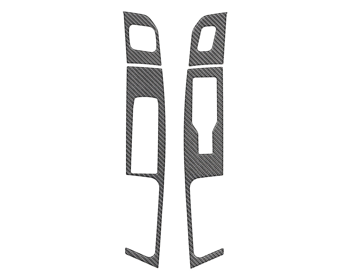 Door Switch Accent Overlays Fits 2021-2027 Ford F-150 & 2023-2027 Super Duty
