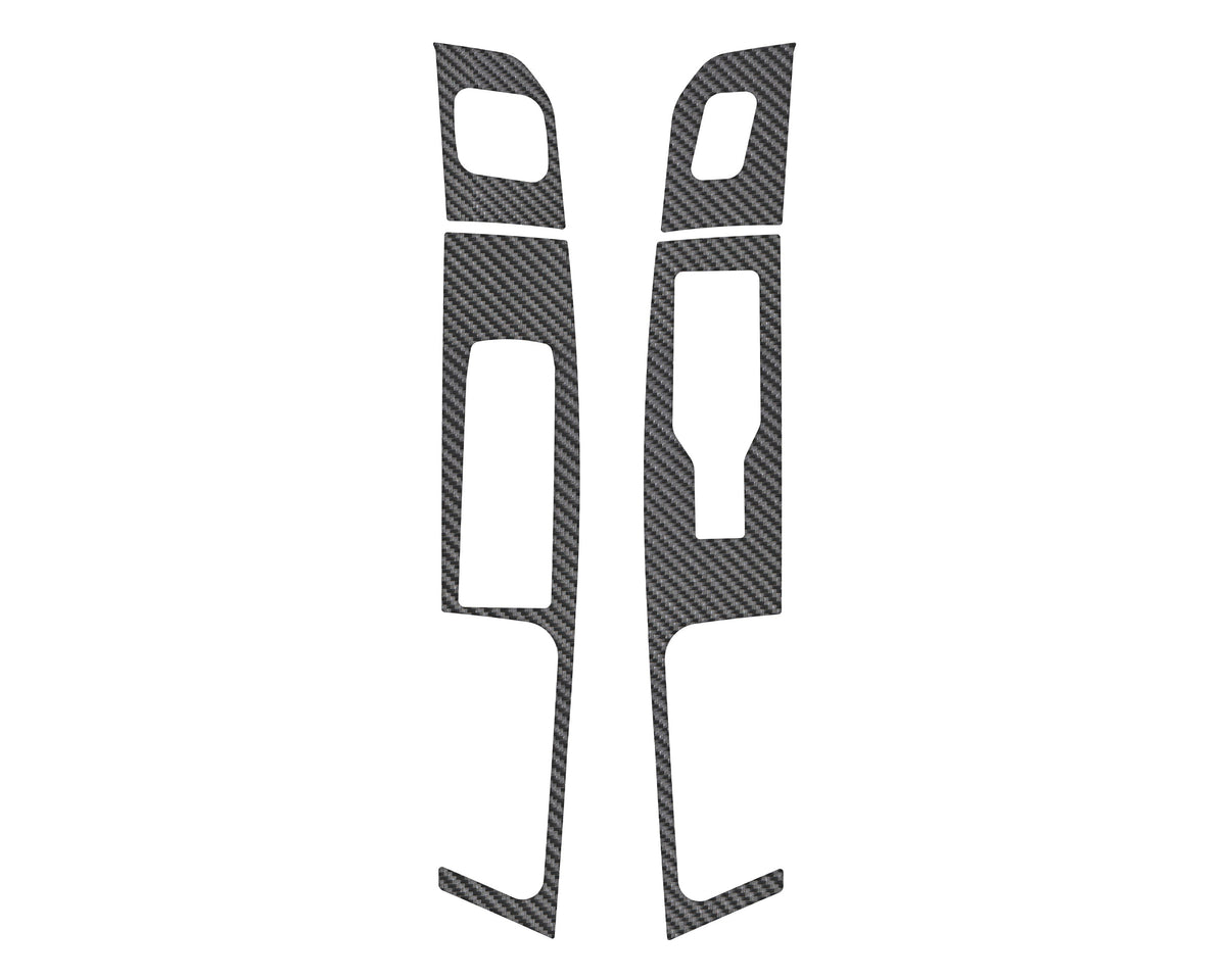Door Switch Accent Overlays Fits 2021-2027 Ford F-150 & 2023-2027 Super Duty