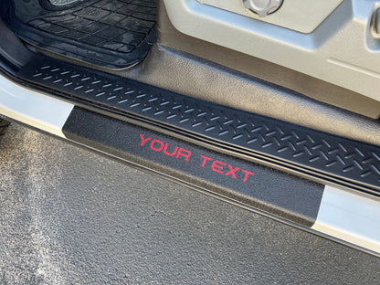 F-150 Door Sills Accent Trim Fits 2009-2014 Ford F-150