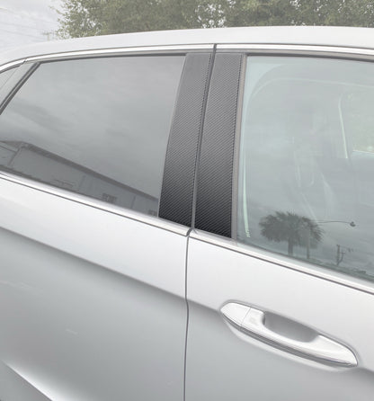 Door Pillar Overlays (A or B,C) Fits 2015-2024 Ford Edge
