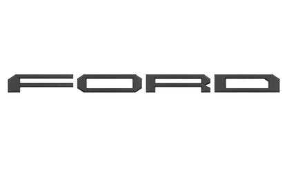 Raptor Tailgate Letter Overlays Fits 2021-2027 Ford F-150 Raptor