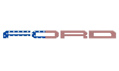 Raptor Tailgate Letter Overlays Fits 2021-2027 Ford F-150 Raptor