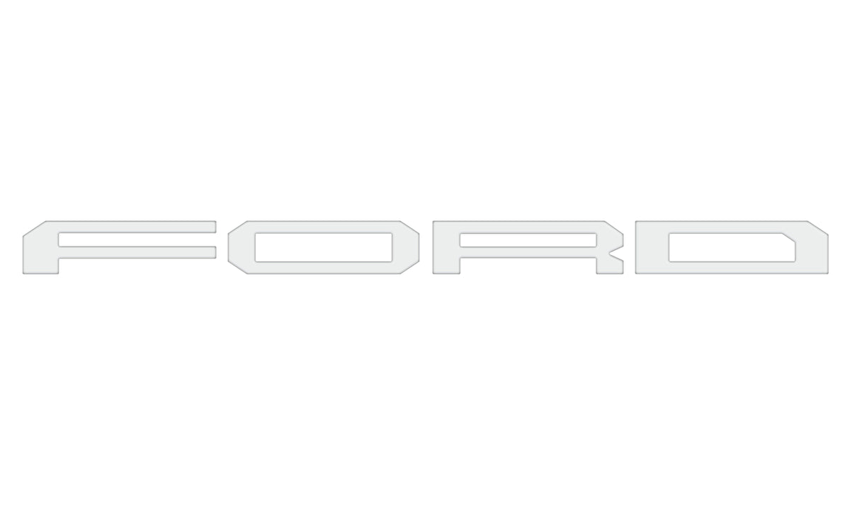 Raptor Tailgate Letter Overlays Fits 2021-2027 Ford F-150 Raptor