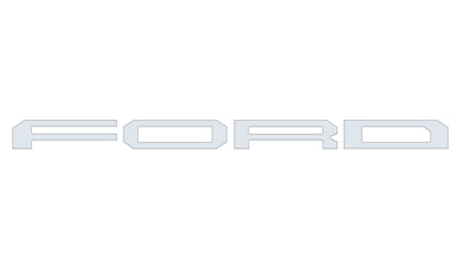 Raptor Tailgate Letter Overlays Fits 2021-2027 Ford F-150 Raptor