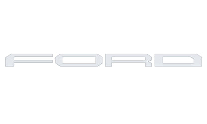 Raptor Tailgate Letter Overlays Fits 2021-2027 Ford F-150 Raptor