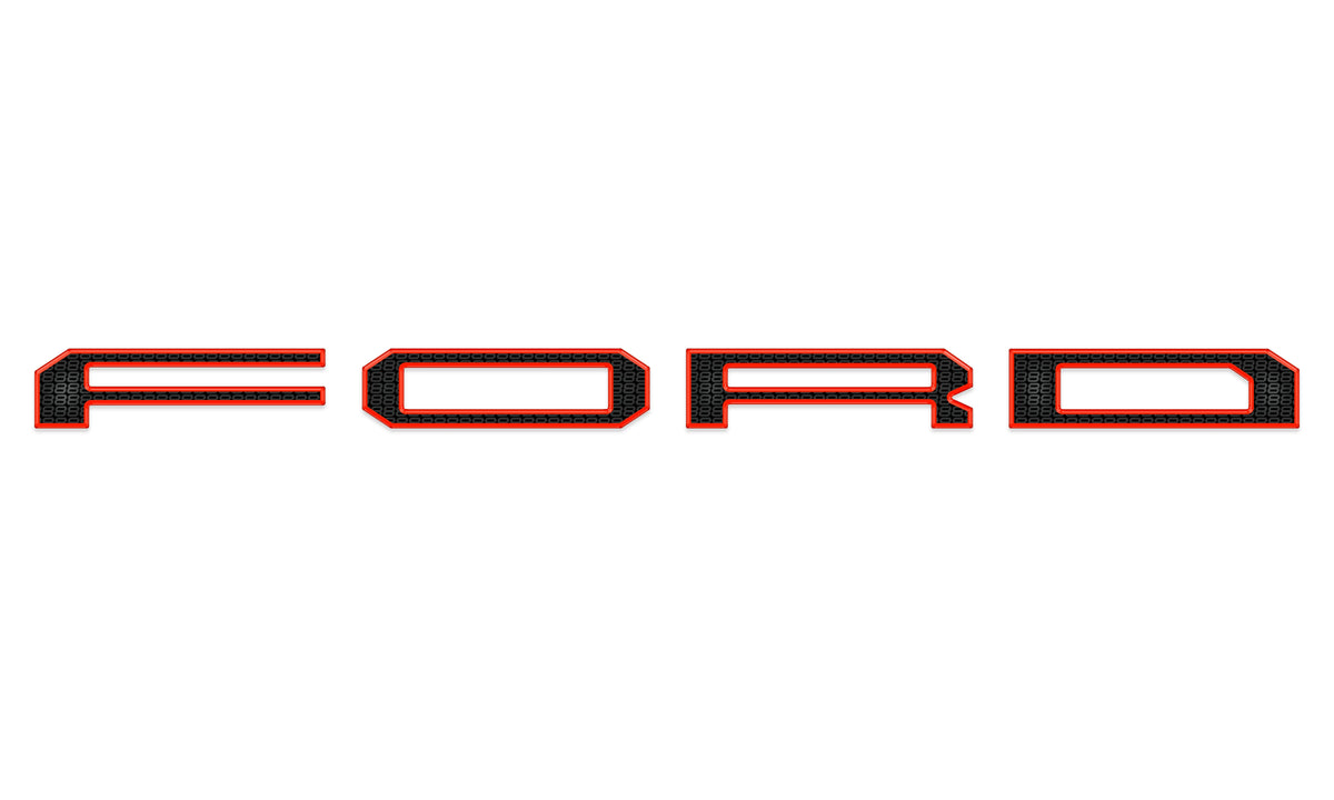 Raptor Tailgate Letter Overlays Fits 2021-2027 Ford F-150 Raptor