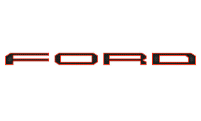 Raptor Tailgate Letter Overlays Fits 2021-2027 Ford F-150 Raptor