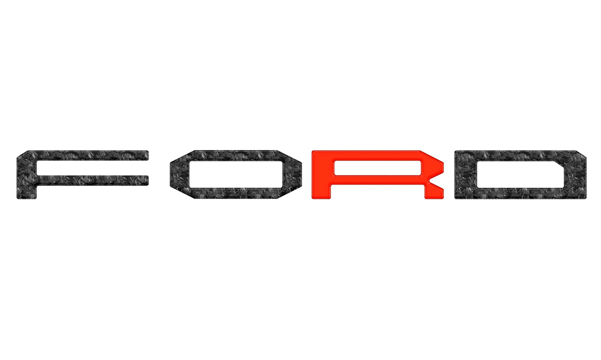 Raptor Front Grille Letters Fits 2021-2027 Ford F-150 Raptor
