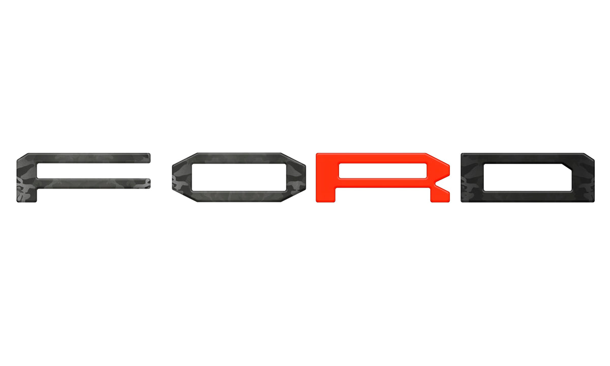Raptor Front Grille Letters Fits 2021-2027 Ford F-150 Raptor