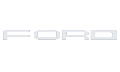Raptor Front Grille Letters Fits 2021-2027 Ford F-150 Raptor