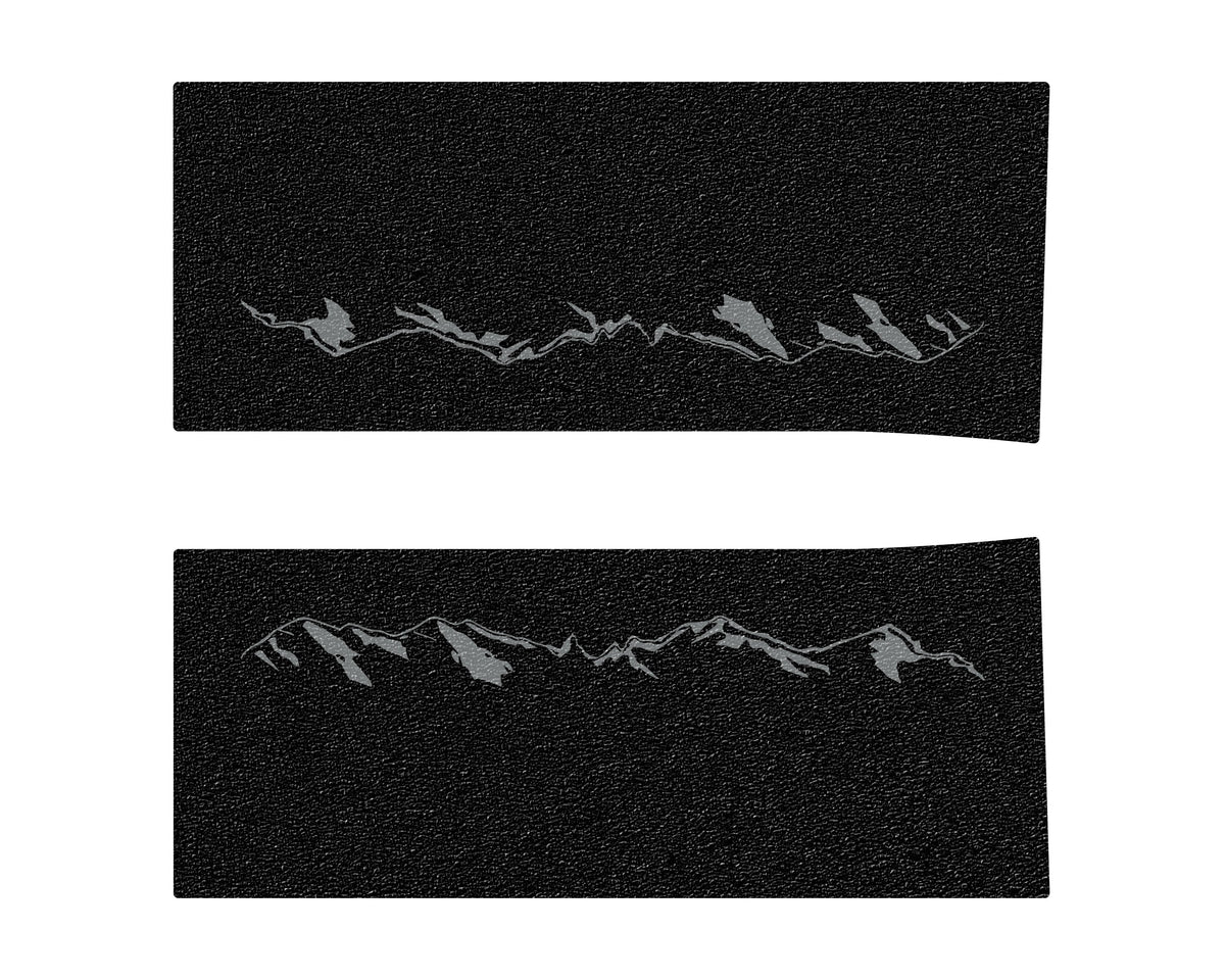 Textured Door Sill Overlays Fits 2015-2023 Ford Edge