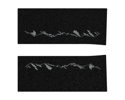 Textured Door Sill Overlays Fits 2015-2023 Ford Edge