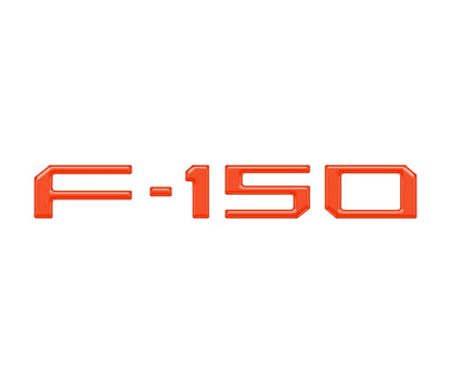 Tailgate Applique F-150 Emblem Overlays Fits 2021-2027 Ford F-150 Raptor/King Ranch/Platinum/Limited