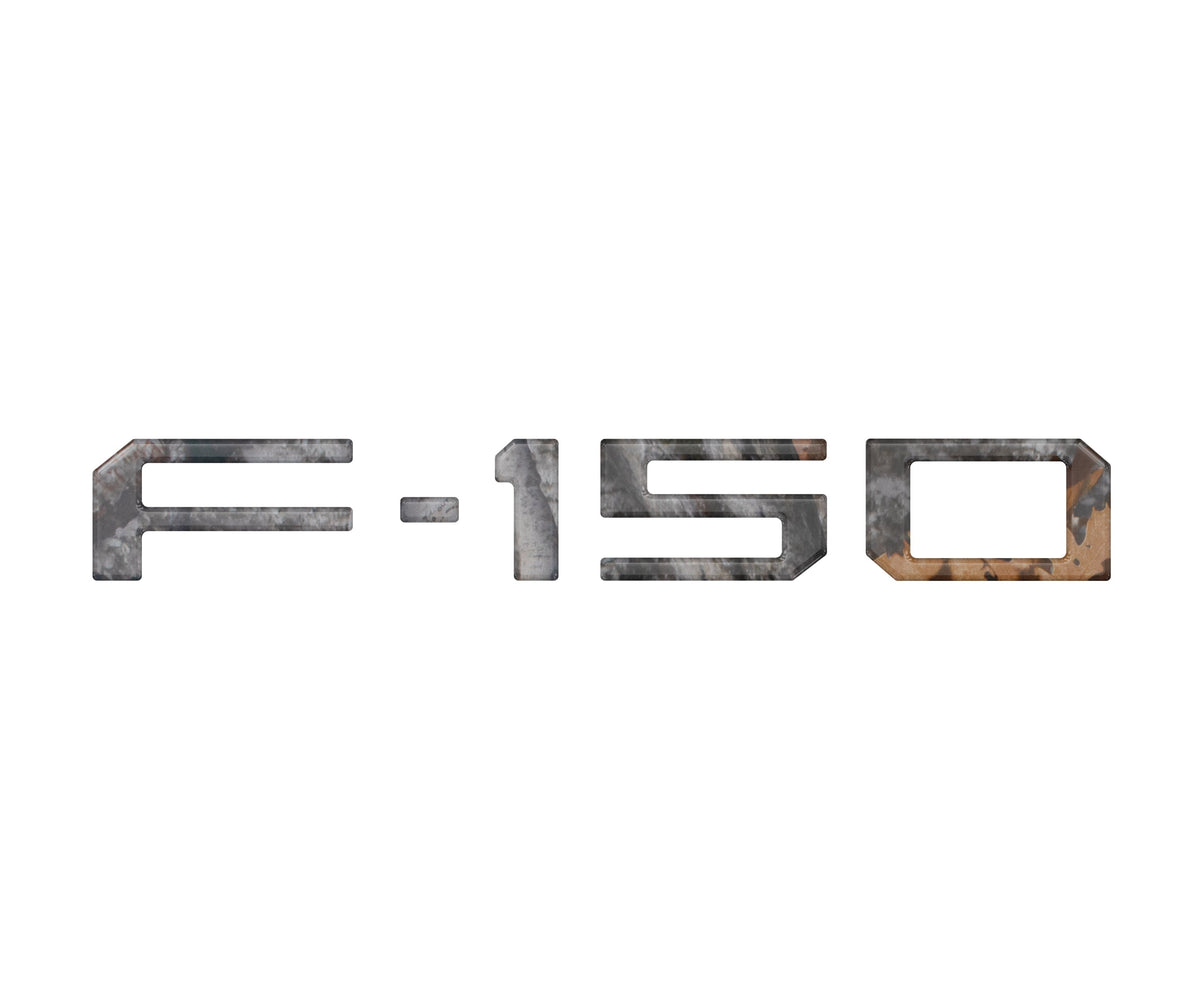 Tailgate Applique F-150 Emblem Overlays Fits 2021-2027 Ford F-150 Raptor/King Ranch/Platinum/Limited