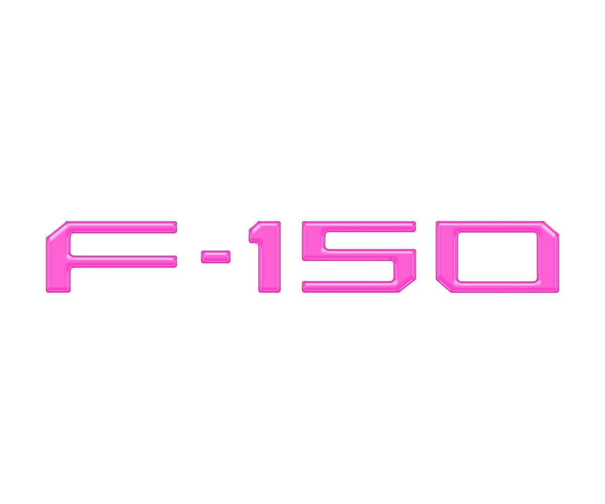 Tailgate Applique F-150 Emblem Overlays Fits 2021-2027 Ford F-150 Raptor/King Ranch/Platinum/Limited