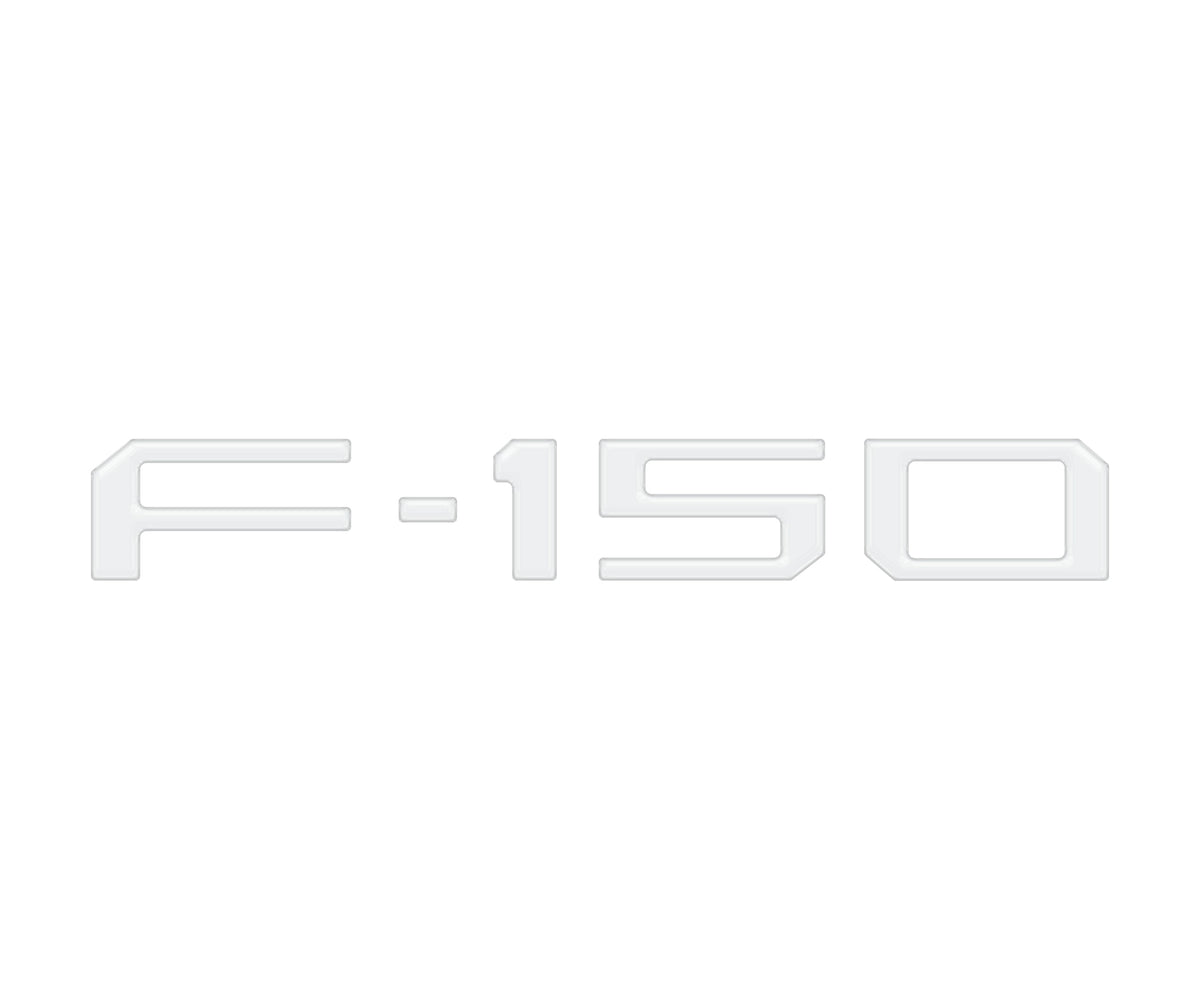 Tailgate Applique F-150 Emblem Overlays Fits 2021-2027 Ford F-150 Raptor/King Ranch/Platinum/Limited