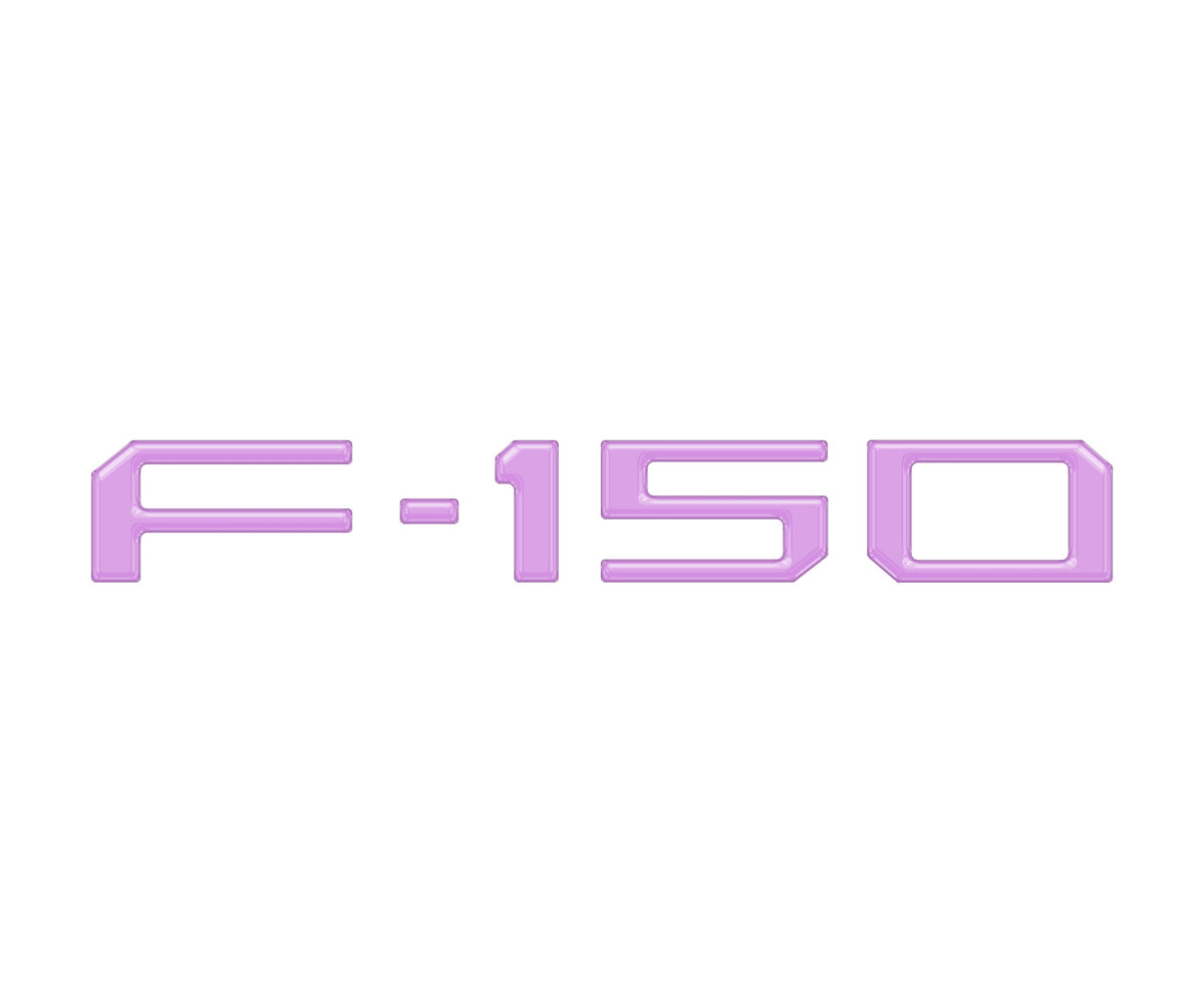 Tailgate Applique F-150 Emblem Overlays Fits 2021-2027 Ford F-150 Raptor/King Ranch/Platinum/Limited