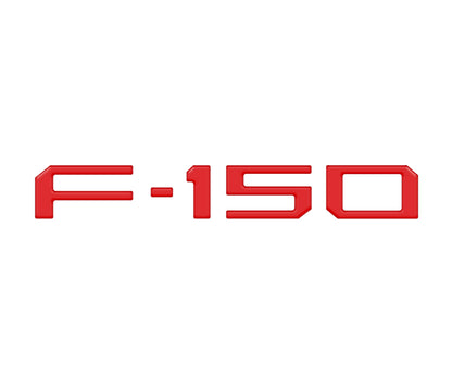 Tailgate Applique F-150 Emblem Overlays Fits 2021-2027 Ford F-150 Raptor/King Ranch/Platinum/Limited