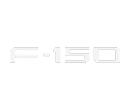 Tailgate Applique F-150 Emblem Overlays Fits 2021-2027 Ford F-150 Raptor/King Ranch/Platinum/Limited