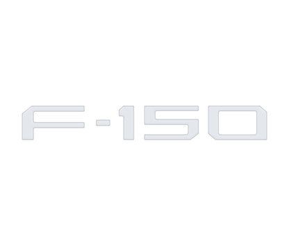 Tailgate Applique F-150 Emblem Overlays Fits 2021-2027 Ford F-150 Raptor/King Ranch/Platinum/Limited