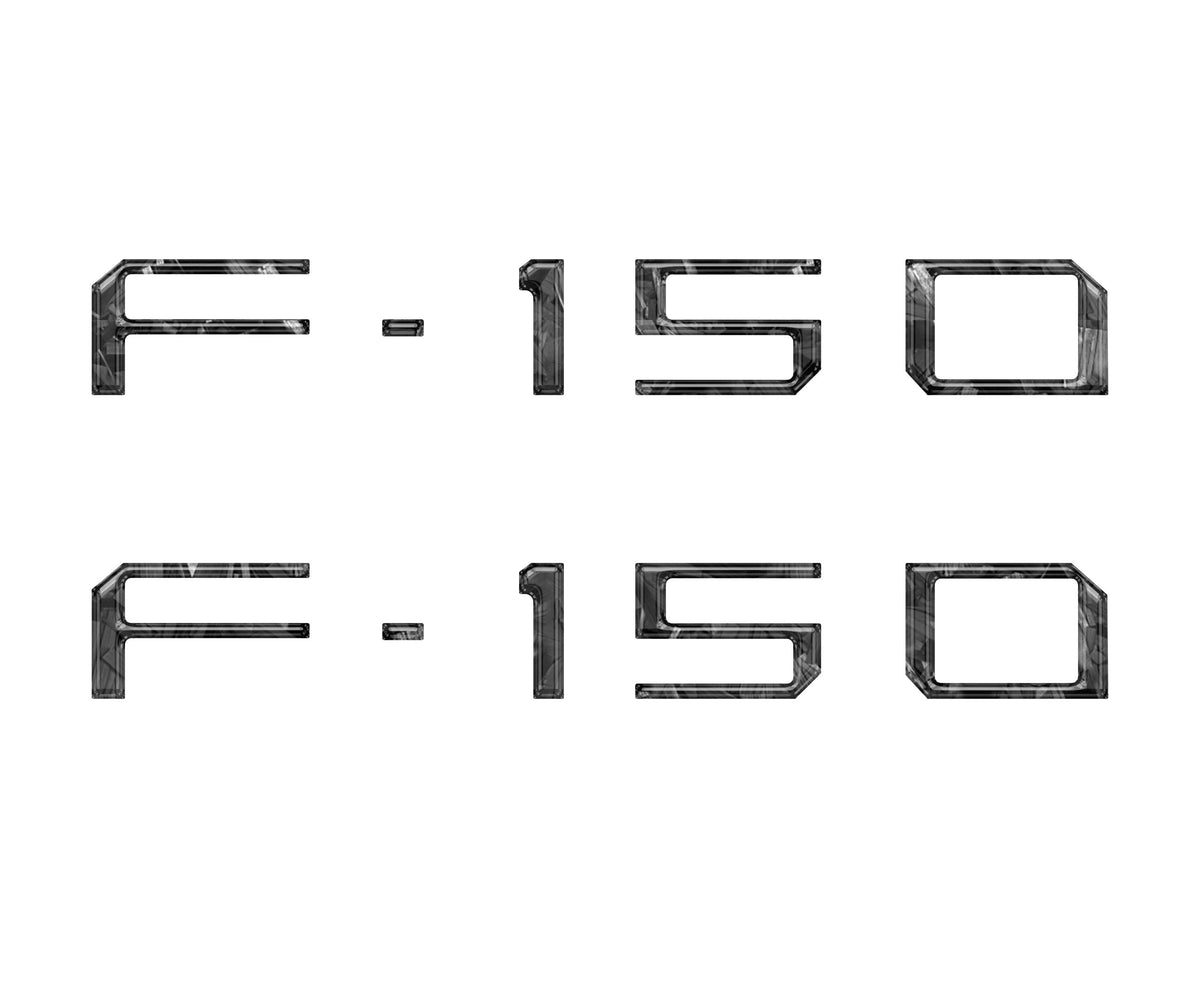 Charge Port Lid Letter Inserts Fits 2022-2027 Ford F-150 Lightning