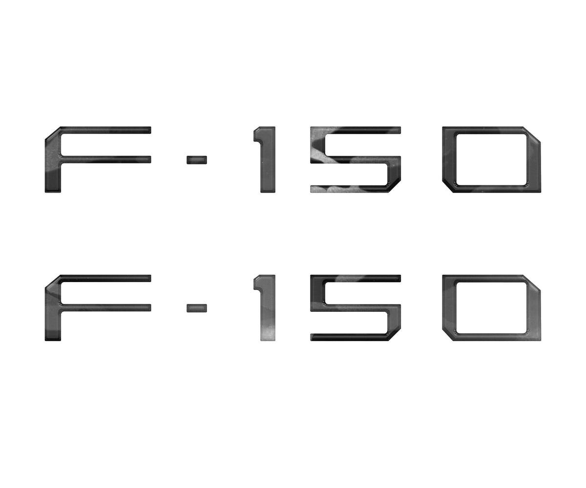 Charge Port Lid Letter Inserts Fits 2022-2027 Ford F-150 Lightning