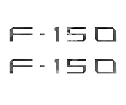 Charge Port Lid Letter Inserts Fits 2022-2027 Ford F-150 Lightning