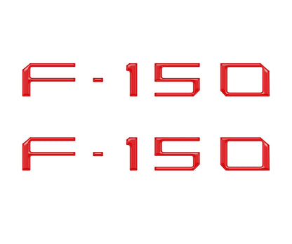 Charge Port Lid Letter Inserts Fits 2022-2027 Ford F-150 Lightning