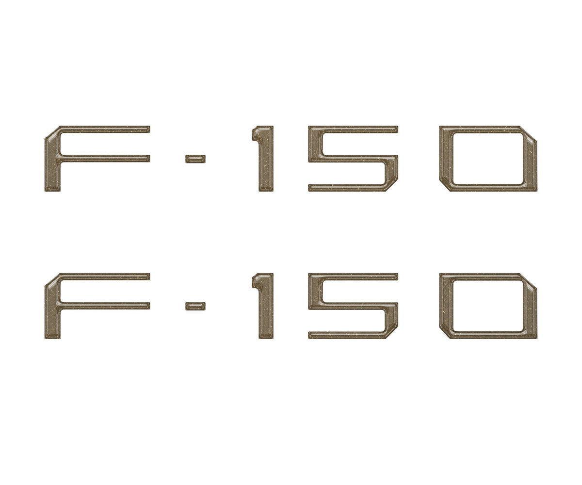 Charge Port Lid Letter Inserts Fits 2022-2027 Ford F-150 Lightning