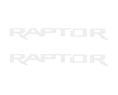 Hood Cowl Emblem Inserts Fits 2021-2027 Ford F-150/Bronco Raptor