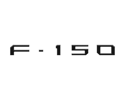 Passenger Cubby Letter Overlays Fits 2021-2027 Ford F-150 XL/STX