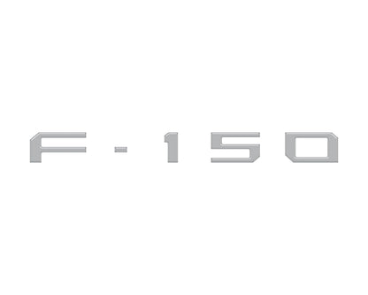 Passenger Cubby Letter Overlays Fits 2021-2027 Ford F-150 XL/STX