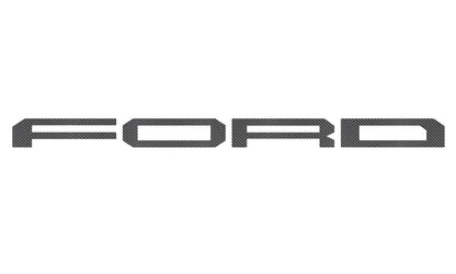 Raptor Tailgate Letter Overlays Fits 2021-2027 Ford F-150 Raptor