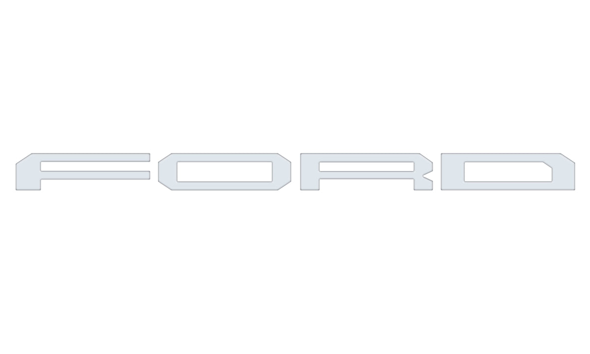 Raptor Tailgate Letter Overlays Fits 2021-2027 Ford F-150 Raptor