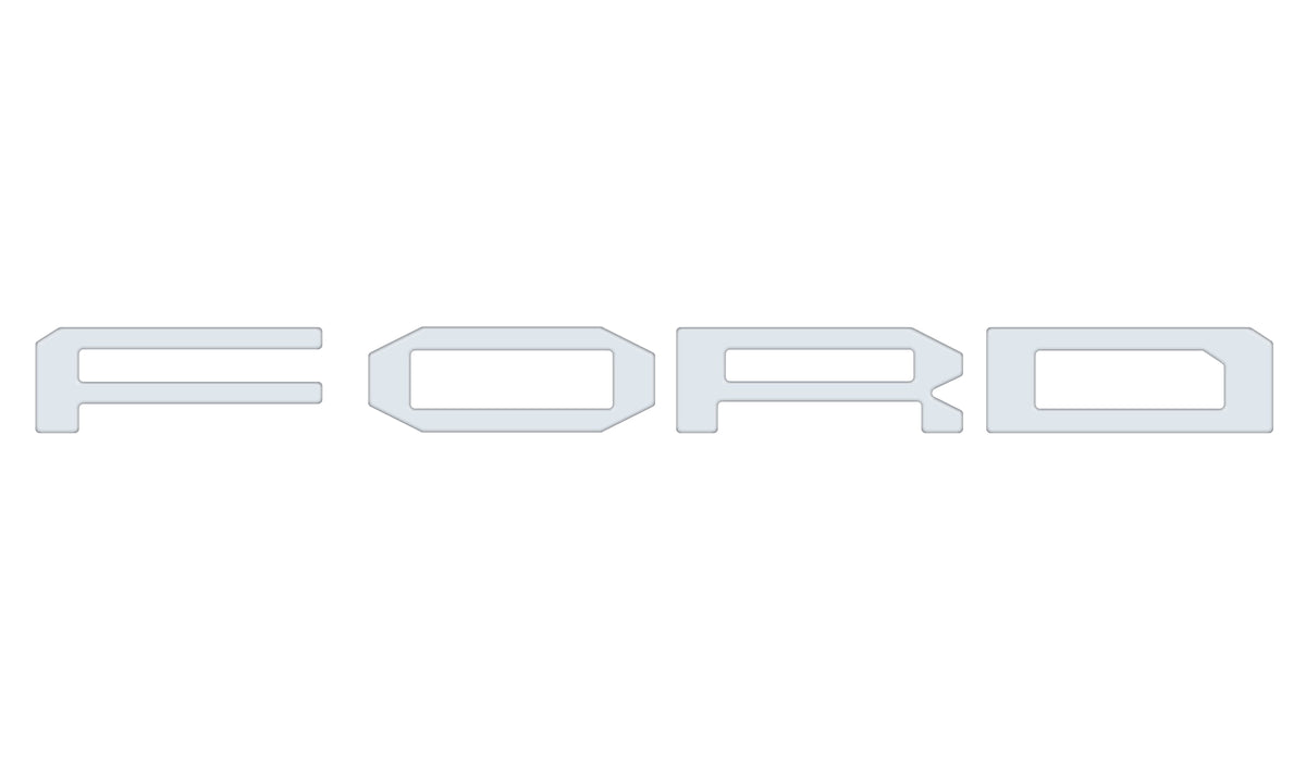 Raptor Front Grille Letters Fits 2021-2027 Ford F-150 Raptor