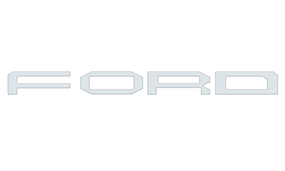 Raptor Front Grille Letters Fits 2021-2027 Ford F-150 Raptor